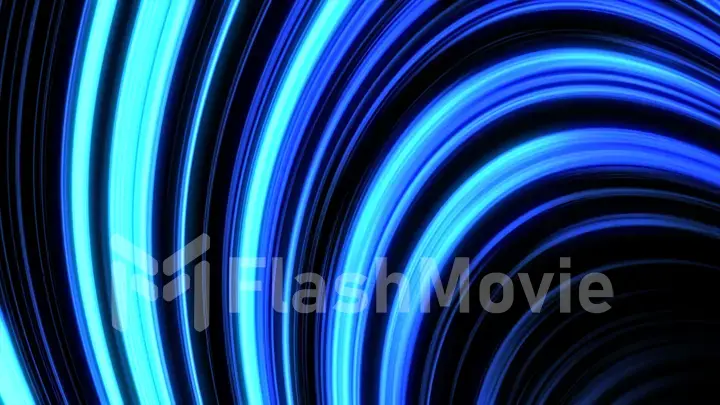 Abstract animated glowing gold background 3d illustration