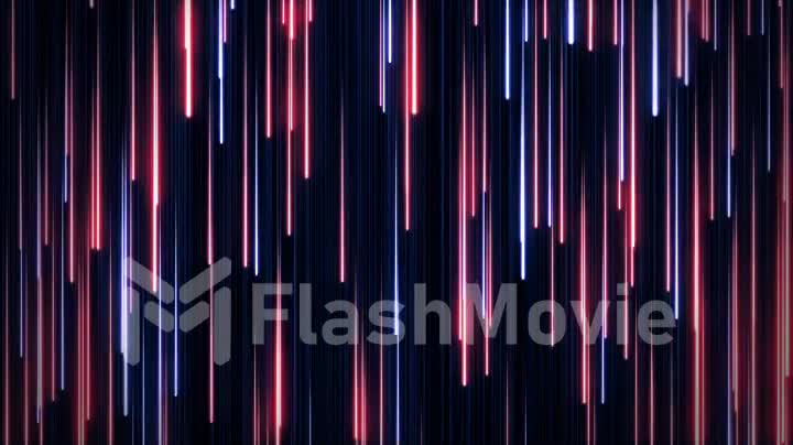 Blue red neon animated VJ background