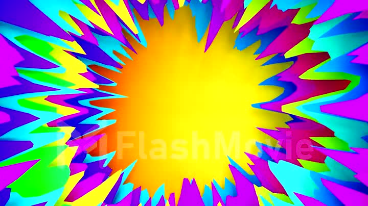 Radial Background of high-speed abstract lines for Anime