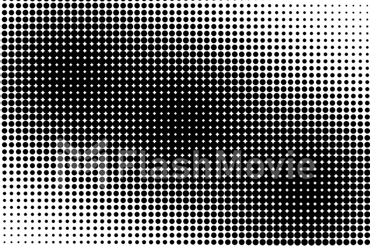 Abstract black and white halftone copy space