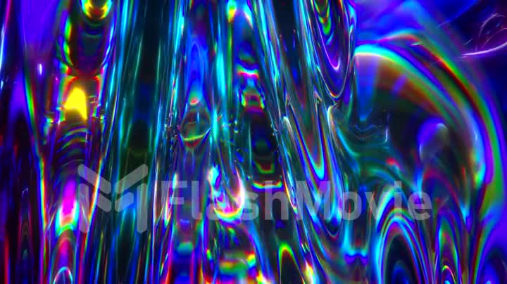Colorful liquid abstract animated background