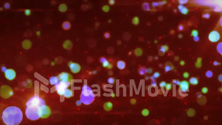 Abstract Background Lights Particles Rays