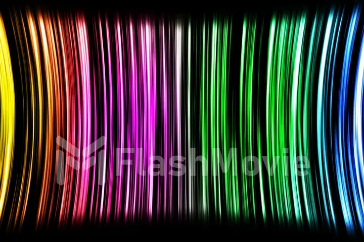 Abstract motion background with colorful stripes
