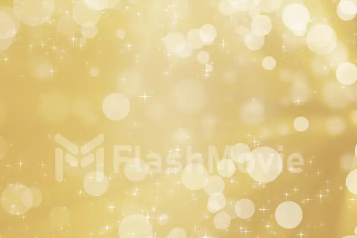 Blurred blue lights and sparkles 3d illustration background