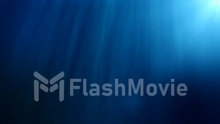 Underwater background. Blue Underwater with ripple and wave lights