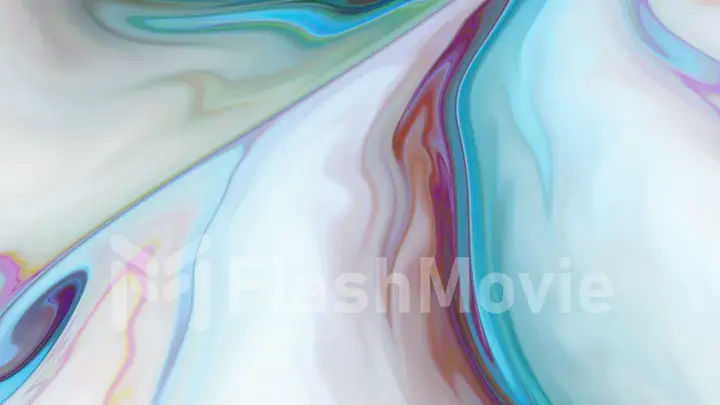 Abstract color moving background close up. Realistic 3d illustration