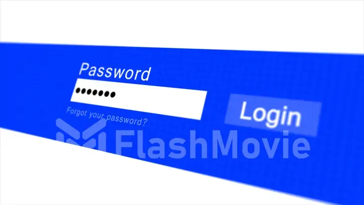 Login or sign in form with username and password fields