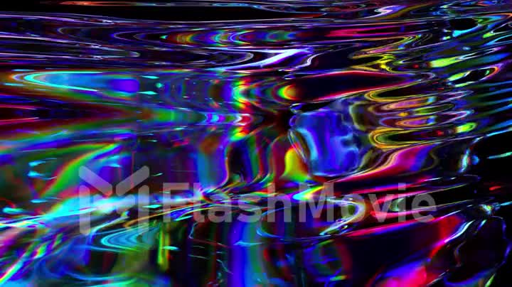 Cheerful colorful liquid animation