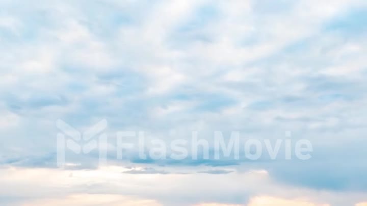 Blue skies sky, clean weather, time lapse blue nice sky. Clouds and sky timelapse, White Clouds Blue Sky, Flight over clouds, loop-able, cloudscape, day, 4k