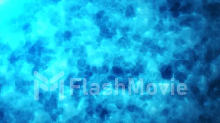 top view blue water caustics abstract background