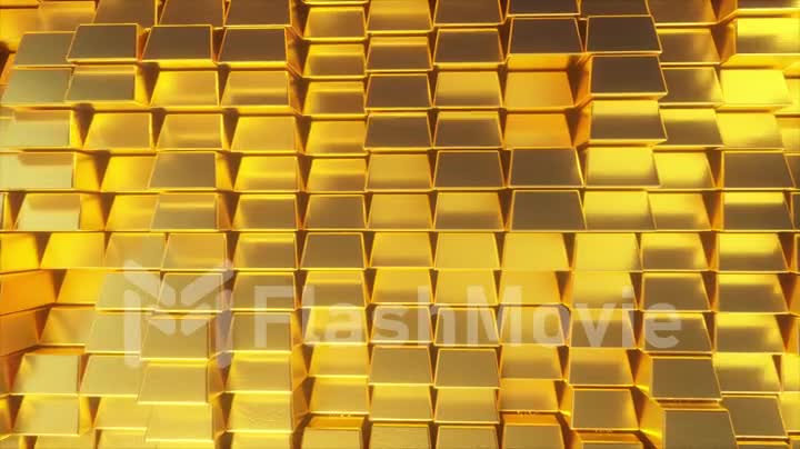 Beautiful abstract gold bars