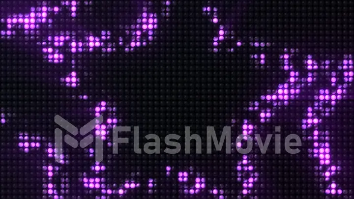 LED flashes of purple are flashing. More color variations in my portfolio