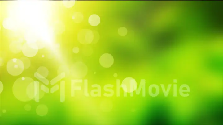 Natural green motion background illustration copy space