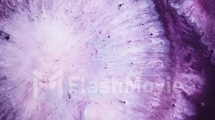 Purple and white liquid glitter paint texture