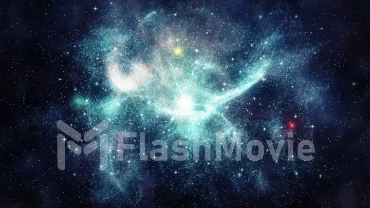 Billions of stars in the cosmic space of the solar system