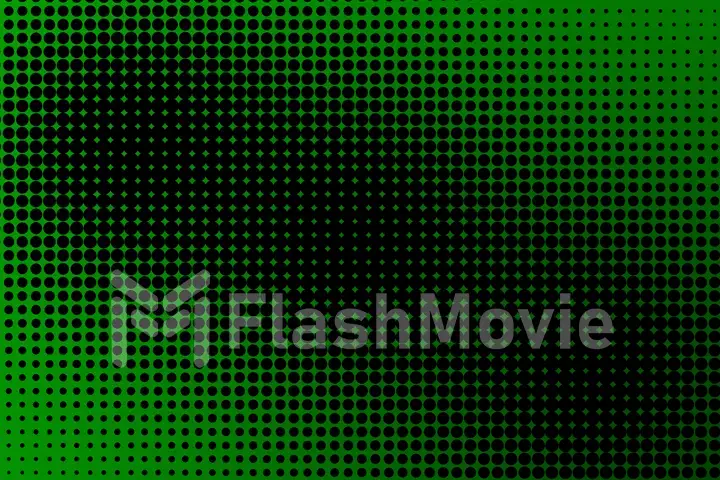 3d abstract dynamic green background on black with copy space
