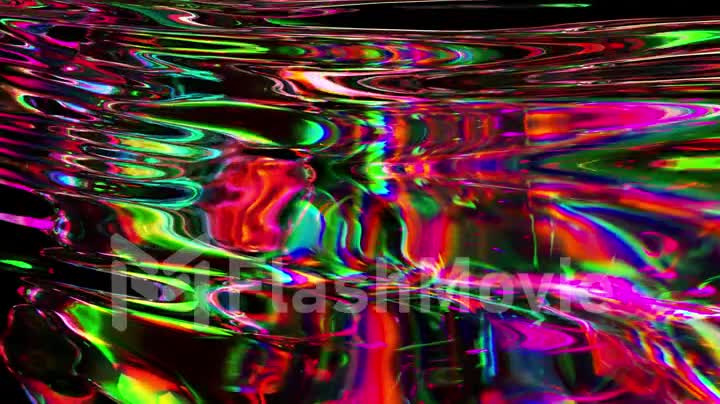 Cheerful colorful liquid animation