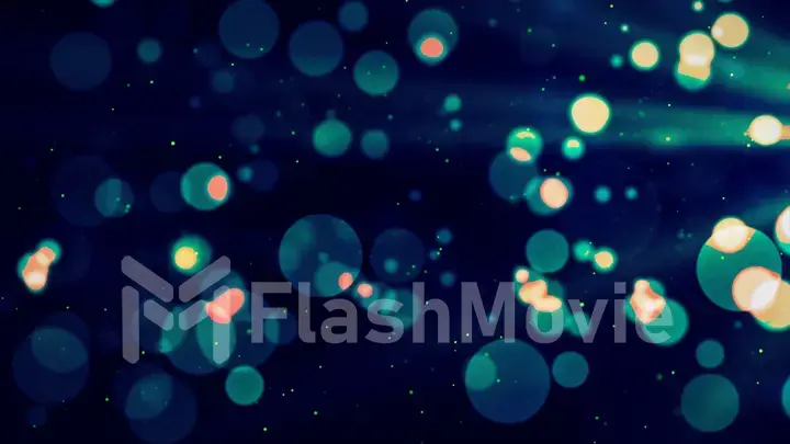 Abstract Background Lights Particles Rays