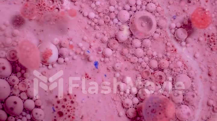 Fantastic structure of colorful bubbles