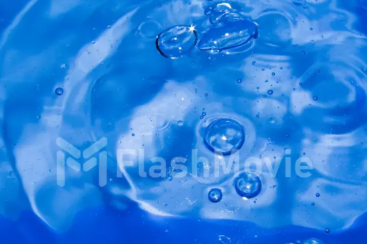 Soap drops, stains, oil, bubbles, abstract