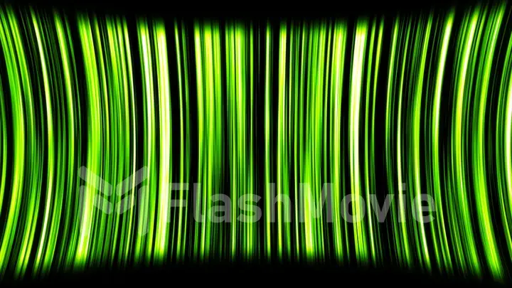 Abstract motion background with green stripes