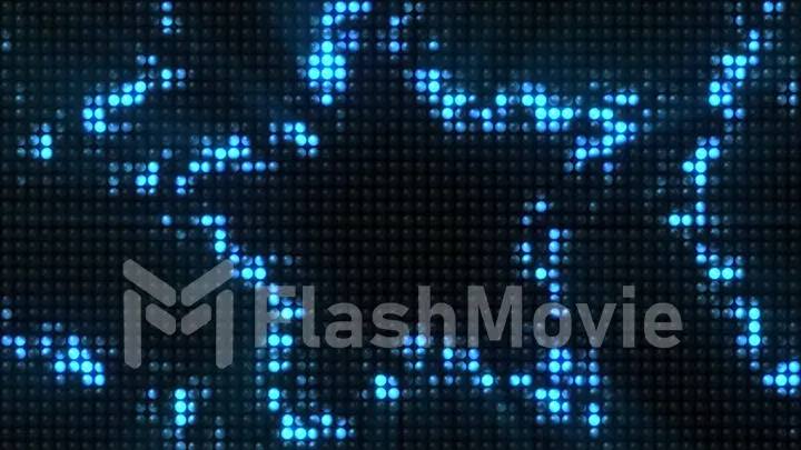 LED flashes of blue are flashing. More color variations in my portfolio