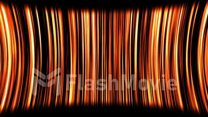 Abstract motion background with orange stripes