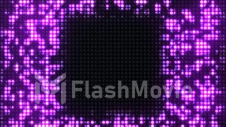 LED flashes of purple are flashing. More color variations in my portfolio copy space