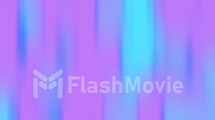 Abstract holographic neon foil seamless loop 3d animation. colorful abstract background