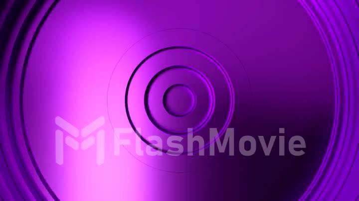 Purple abstract pattern of circles with the effect