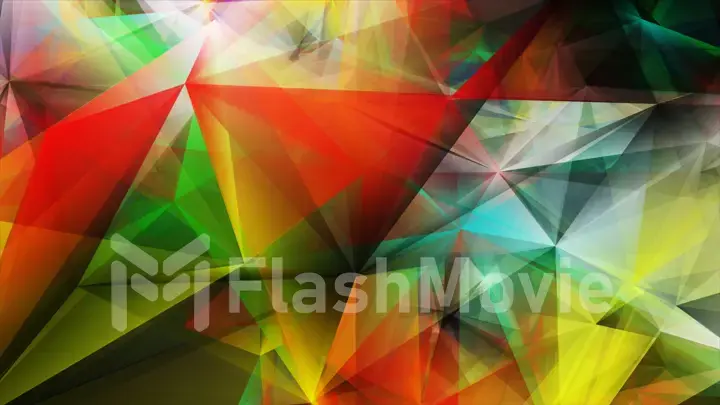 Light Multicolor polygonal illustration, which consist of triangles. Triangular pattern for your business design.