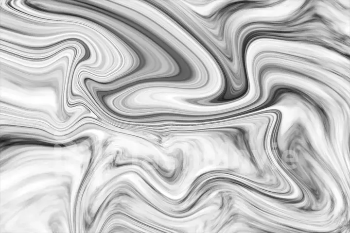 Abstract Splash paint on a black background 3d illustratiom