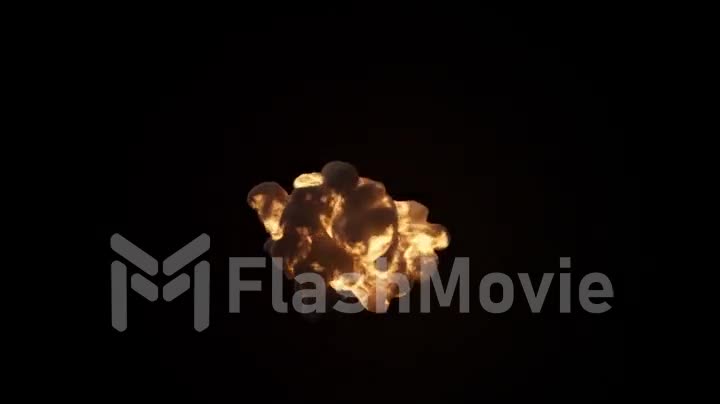 Ultra realistic explosion
