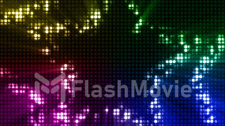 LED flashes of colorful are flashing. More color variations in my portfolio