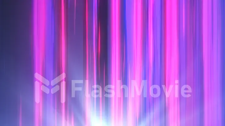 Comic colored speed line action inspired by japanese Anime 3d illustration