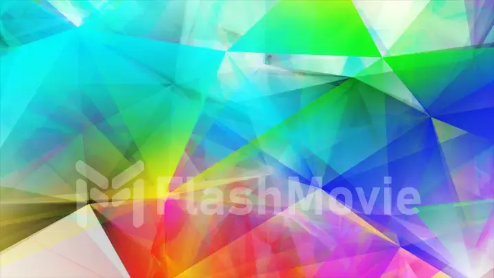 Light Multicolor polygonal illustration, which consist of triangles. Triangular pattern for your business design.