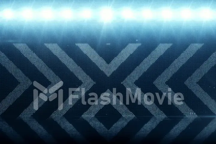 Blue arrows fast motion. computer generated abstract motion background