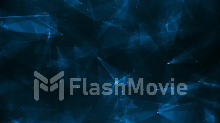 Abstract CGI motion graphics background 3d illustration
