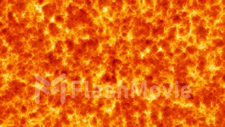 Abstract background of lava flowing, computer generated 3d illustration