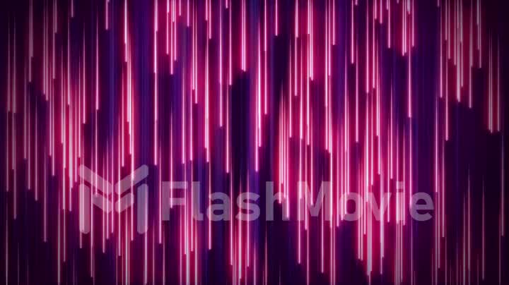 Red neon animated VJ background