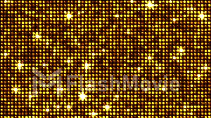 Golden reflectors and sparkles seamless looping