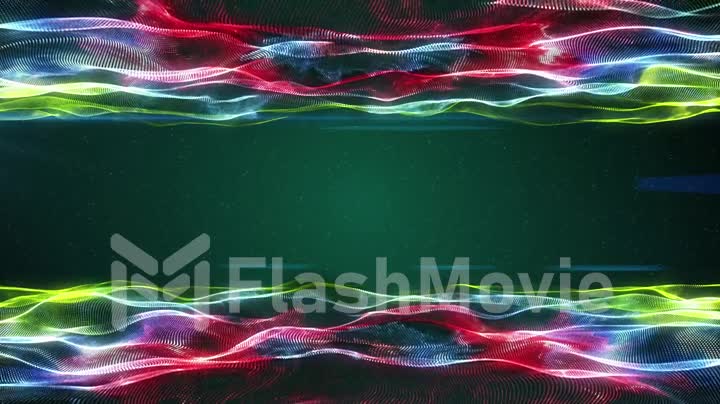 Futuristic digital background with space for your text.