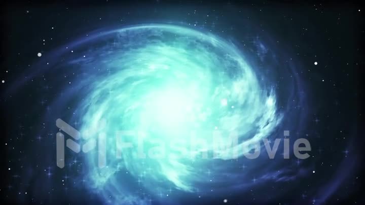 Swirling blue whirlpool Motion Background HD stock footage. An animation of a swirling vortex or whirlpool graphic.